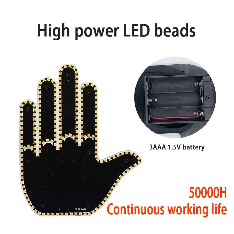 Car Finger LED Lamp
