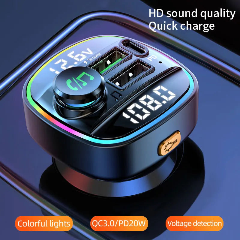 Bluetooth FM Car Transmitter 22.5W