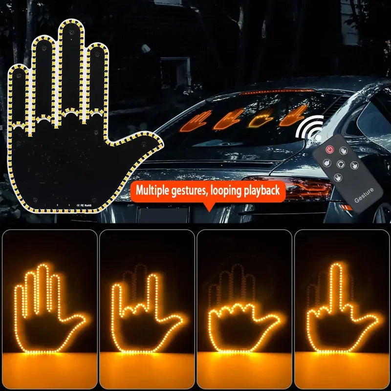 Car Finger LED Lamp